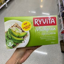 리비타 멀티그레인 크리십브레드 크래커 250gx2개 Ryvita Crispbread Multigrain, 250g, 2개
