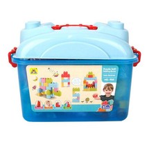 젠토이 소프트 베베블록 블루케이스 51P, 블루케이스51P (900b)