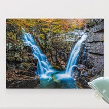 바보사랑 폼아크릴액자78CmX56Cm 무릉계곡풍경.꾸밈