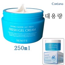 코리아나 수분크림 워터릴리 250ml 아쿠아 크림, 1개