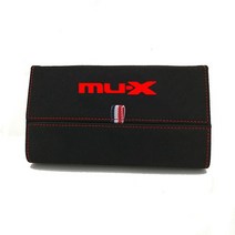 Isuzu mux용 자동차 악세사리 1 플로킹 차량용 선글라스 케이스 홀더 정리함 안경 박스 보관함, 03 블랙red