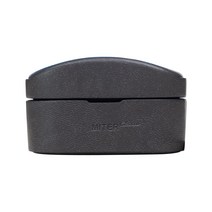 미테르 소니 WF-1000XM4 무선 이어폰용 푸에블로 PU 케이스, 블랙, WF1000XM4-Black