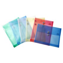 아톰/PP서류봉투 가로형 A4 FM102/1팩=10입, 1, 적색, 10매