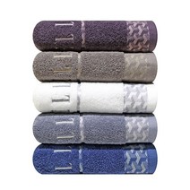 [엘르] ELLE 아르떼 세면타올 160g 영신 고급수건, 화이트, 1개