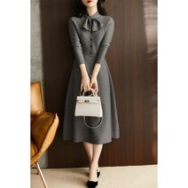 가을 긴팔 순면 롱원피스 브랜드 할인점 카운터 철수 마지막 재고 정리 대외 무역 유럽 ​