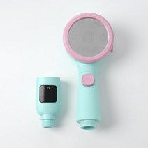 [풀리줄리] 홈앤바쓰 온도 샤워기헤드 온오프 수압상승 LED샤워기, 1개_구매