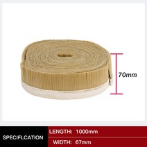집진기 분진 목공용 CNC 스핀들 모터 청소 신발 크기 70/75/80/85/90/100mm 밀링 메인 조각용 목공 도구, [01] Dust brush