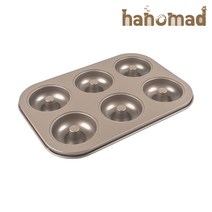 hanomad 오리지날 도너츠틀 도넛팬 6구 (미니오븐 입문자)