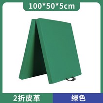 낙법 뜀틀매트 윗몸일으키기 태권도 무술 착지 훈련 두꺼운, 그린