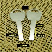 이벡터 주노 JUNO 오토바이 보조키 복사키 공키 열쇠