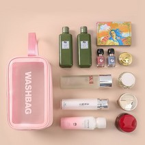 여행용 세면파우치 방수 워시백 목욕가방 물놀이가방 장가방 수영 화장품가방
