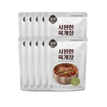 올반 시원한파육개장 480g 10개