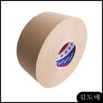 KDM 덕성 포장용테이프 종이검 테이프 80mmx180M 물
