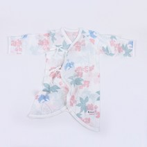 베이비코디 오가닉 순면 밤부 신생아 아기 배냇저고리 배냇가운