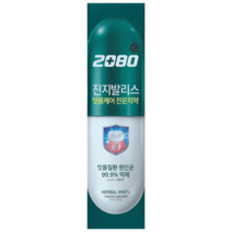 2080 진지발리스 허벌민트 치약, 150g, 1개