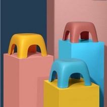 플랫28 2020 신형 다용도 어린이 미끄럼방지 목욕탕 욕실의자 유아 목욕의자 스툴 높은타입 낮은타입 6컬러, 높은타입_레드