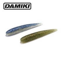 다미끼 스팅거 3인치 노싱커 스키핑 배스웜 루어웜, 468(MOTOR OIL BUG)