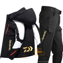 다이와 DAIWA 방풍 방수 방한 낚시복 남성용 따뜻한 겨울, A1