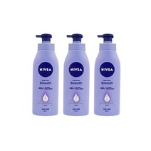 YB[미르쇼핑]니베아 바디오일로션로즈 & 스무드바디로션 400ml!!!, 스무드바디로션3개