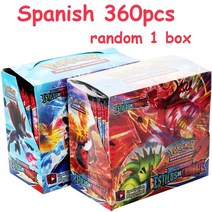 프랑스어 버전 포켓몬 카드 Sun & Moon Lost Origin 아스트랄 래디언스 게임 진화 부스터 소장용 어, 18 360 Spanish ESTILOS