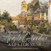 [CD] Cristiano Porqueddu 안젤로 질라르디노 헌정 앨범 (Homage to Angelo Gilardino - A Life for Music)