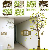 유니테크 그래픽아트스티커 MRT, MRT-001 나무