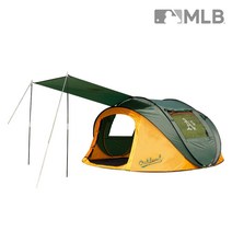 MLB 캠핑 오클랜드 원터치 자동 팝업 텐트 5-6인용