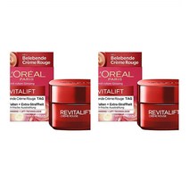 로레알파리 데이 크림 리바이탈 리프트 루지 레드 진셍 인삼 Loreal Paris 50Ml 2개