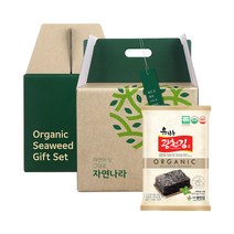 자연나라 오가닉 광천김 선물세트, 전장김 20g 18봉