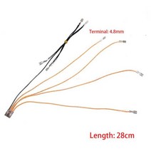 5 핀 조이스틱 케이블 와이어 하네스 4.8mm 8P ~ 5P 커넥터 아케이드 산와/세미츠 스틱 연결 USB 인코더 DIY 부품, 12 Option9