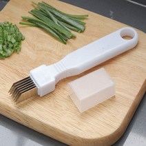 양파 나이프 커터 마늘 분쇄기 커터 Graters 고추 야채 슬라이서 쵸퍼 주방 악세사리 요리 도구, 하나, white
