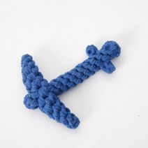 개인싸 강아지장난감 실타래 로프 치실장난감 치석제거 이갈이, 1개, 닺