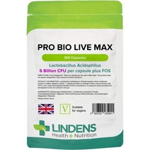 Lindens Pro Bio Live Max 린덴스 Lindens 프로 바이오 라이브 맥스 6 빌런 CFU 100 캡슐