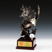 트로피주문제작 청동 트로피 홀인원 싱글패 이글패, 단품