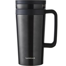 락앤락 커피 필터 머그 텀블러, black, 580ml