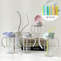 아가프라 트라이탄빨대컵(3단계)+빨대50p /300ml, 스타빨대50p, 3단계 트라이탄빨대컵(민트)