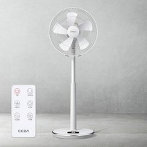 CKEA 스탠드 BLDC 선풍기 저소음 사무실 가정용 리모콘 써큘레이터, 조그다이얼방식_에코펜
