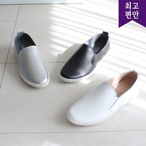 사임당슈즈 2cm 소가죽 고무창 푹신한 기본스타일 슬립온 로퍼 110234