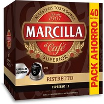 Marcilla Ristretto Capsules Espresso 마르실라 리스트레토 에스프레소 12 캡슐 40개입