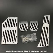 자동차 브레이크 가스 페달 기아 K3 K3S K5 옵티마 스포티지 쏘렌토 씨드 카덴자 K4 캐시 K7 세라토 소울 카렌스 슈마 K9 K900 Qvois, Alloy MT 4pcs drill, 1개