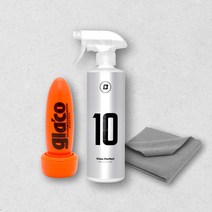 블라스크 글래스 퍼펙트 500ml 자동차 유리 세정제 세제 크리너 클리너 차량 발수 코팅 앞유리 타월, 옵션02 블라스크 글래스퍼펙트 500ml 세트