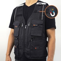 배달대행조끼 배달용 조끼 774 블랙(자석), 774 블랙(자석) 3XL, 1개, 블랙