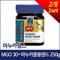 [마누카헬스] MGO30+ 마누카꿀 블랜드 250g 2개