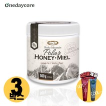 [사은품제공]캐나다 원데이코어 로키석청 꿀 500g 자연산 천연 꿀 100% 알지알지몰 RZ, 상품수량, 3개