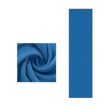 칼노 스포츠타월 얼음 감각 땀 흡수성 달리기 손목 수건, 푸른 차가운 수건