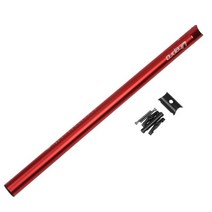 롱 시트포스트 시트포스트 23.62인치(600mm) φ 31.8mm, 빨간색