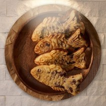 기타 바보사랑[꾸밈]원형아크릴액자_겨울간식(붕어빵)