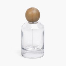 새로핸즈 클램프 타입 유리 향수공병 자르 브라운 우드볼 100ml, 단품