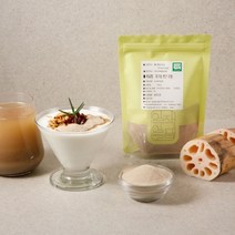 친환경 유기농 유기가공식품 차 분말 가루 청 주스 착즙유기농 연근 분말(국내산) 100g