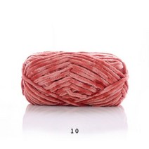 [9월픽]100g / 80M 셔닐 벨벳 원사 뜨개질 양모 두꺼운 따뜻한 크로셰 면화 DIY 핸드 니트 스웨터, 1pc 10
